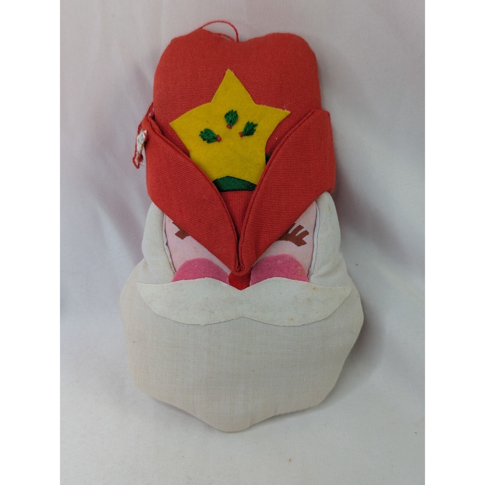 Santa Claus Cloth Fabric Ornament 5.5 Inch‎